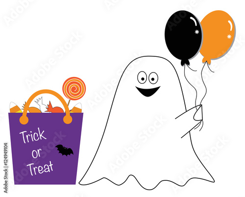 Trick or Treat Ghost