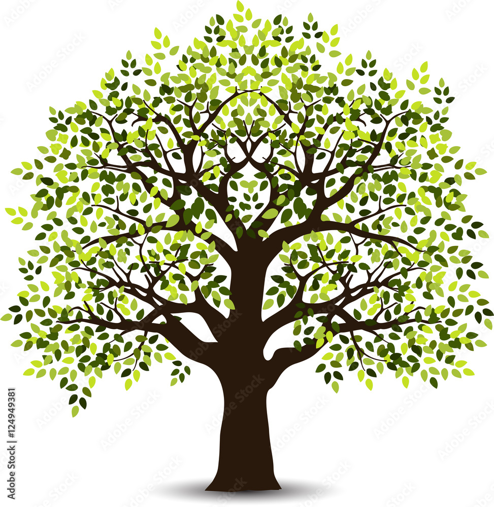 Obraz premium stylized tree for your design