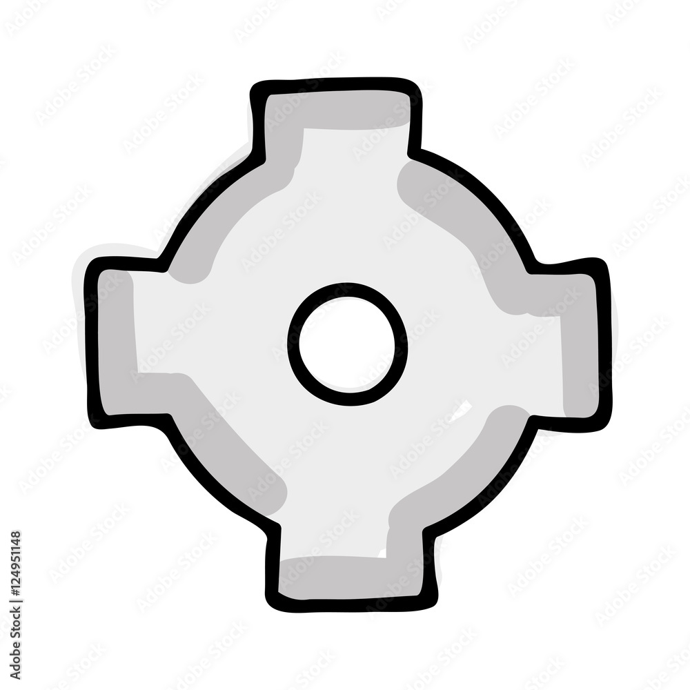 gear cartoon icon image vector illustration design gear cartoon icon image vector illustration design