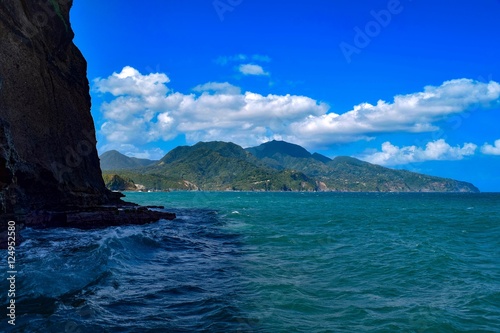 Off the coast of Dominica - The Nature Island!