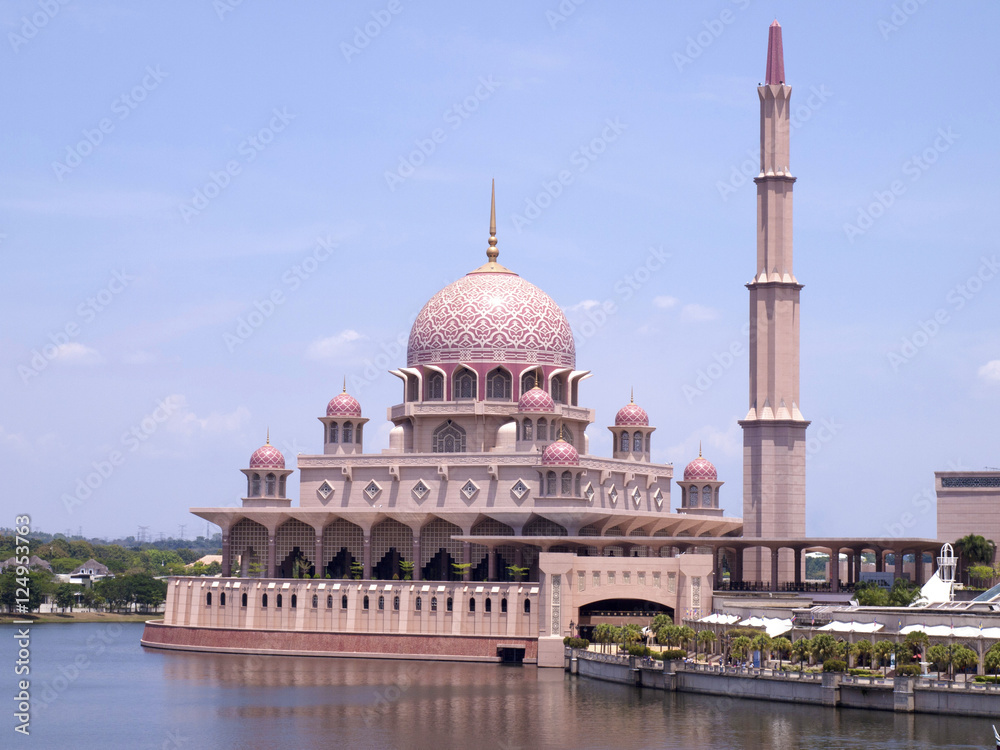 Obraz premium Pink Mosque