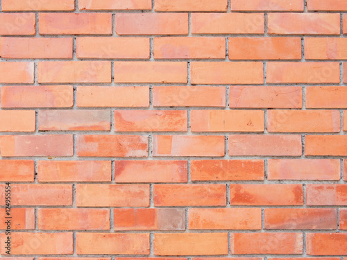 the old and dirty orange brick wall background texture and wallpaper