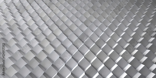 High Tech Aluminum Background (3d illustration)