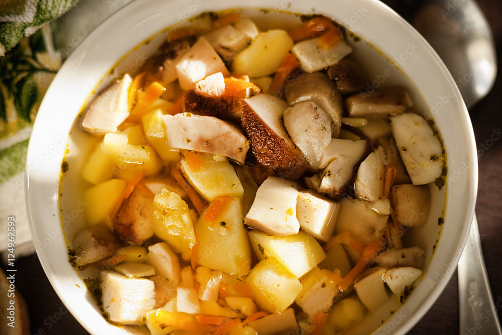 Mushroom soup Mushroom soup