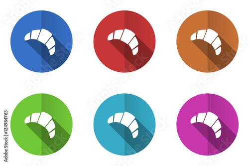 Flat design vector icons