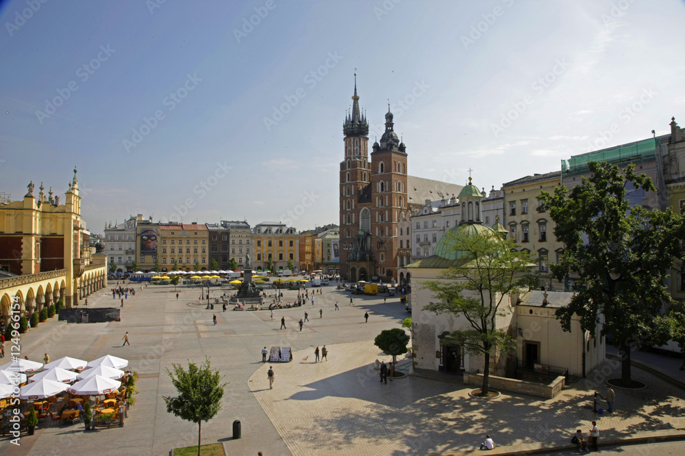 Obraz premium basilica of the virgin mary n square