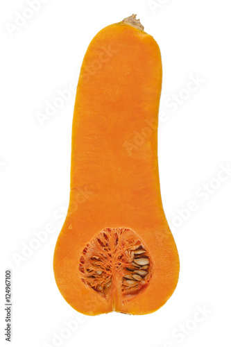 Cross Section of Butternut Squash