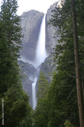 Fototapeta Naklejka Na Ścianę i Meble -  yosemite falls