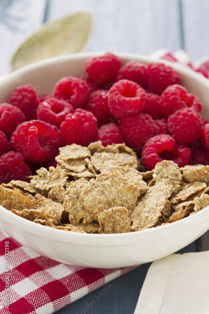 cereals with berries on white bowl cereals with berries on white bowl