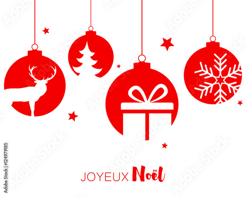 Boules de Noël et décorations