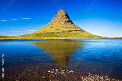 Mountain Kirkjufell  Western Iceland
