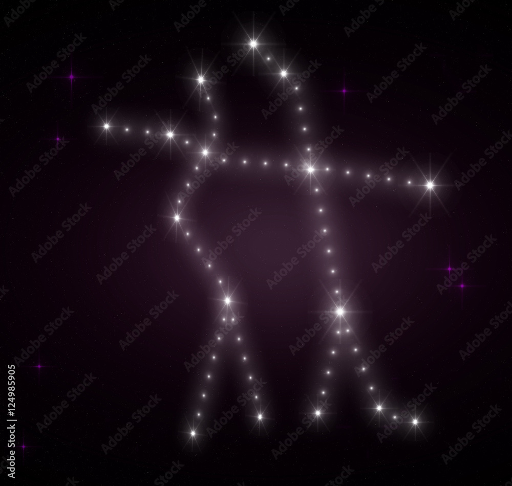 Gemini zodiac sign. Horoscope constellations background. Constellation map.  Constellations background. Space stars wallpaper. Zodiac constellations.  Galactic constellations and stars. Stock Illustration | Adobe Stock