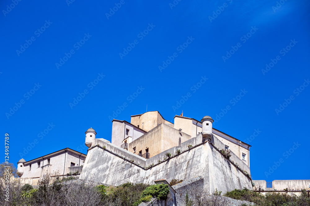 Castel San Giovanni ( St. John Castle) Finale Ligure, Savona, (Finalborgo), Liguria, Italy