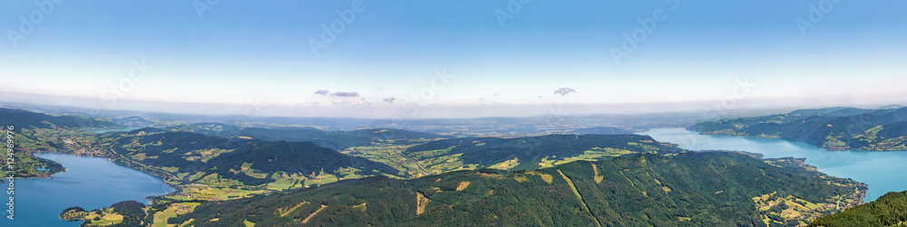 View from Schafberg mountain, Austria