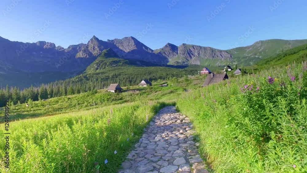 Little huts in the Tatra mountains, Poland
Little huts in the Tatra mountains, Poland