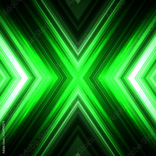 green background