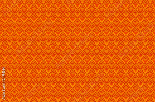 Chinese orange seamless pattern dragon fish scales simple seamless pattern Nature background with japanese wave circle pattern vector korean