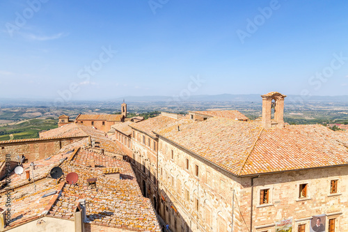 Montepulciano, Italy. Scenic view of the ancient town