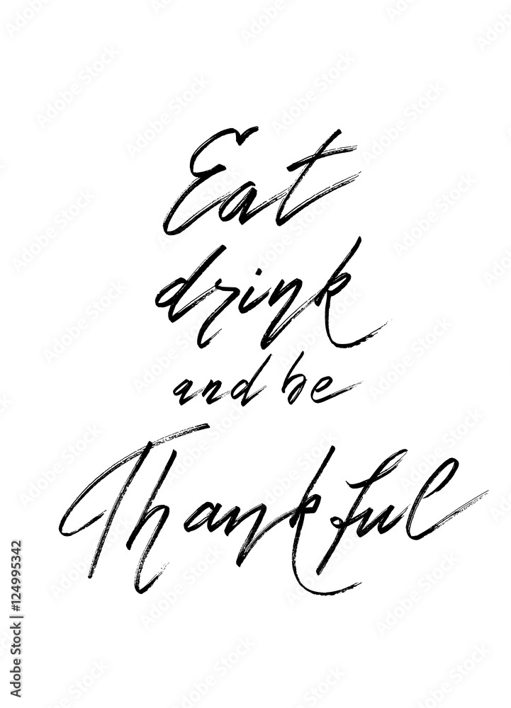 Thanksgiving lettering calligraphy Thanksgiving lettering calligraphy