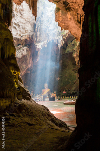 Temple in a cave, Khao Luang