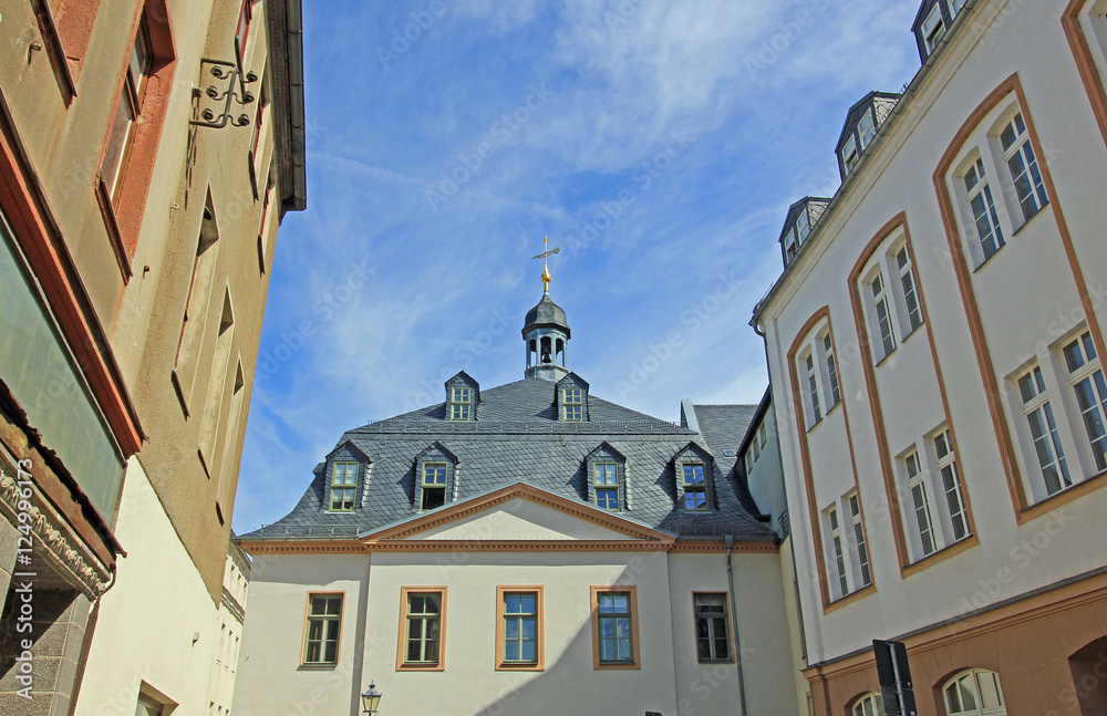 Glauchau: Historisches Rathaus (um 1400, Sachsen)