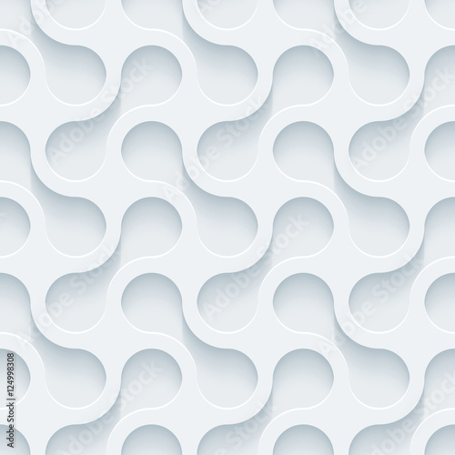 White perforated paper.