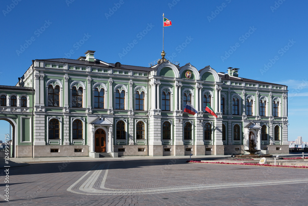 Russia, Kazan, palace of the president of the Republic of Tatarstan