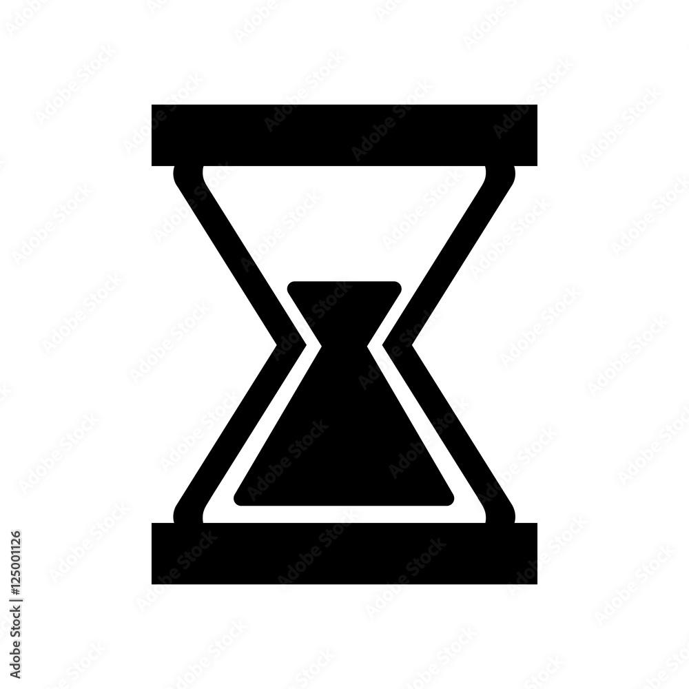 hourglas pictogram icon image vector illustration design hourglas pictogram icon image vector illustration design
