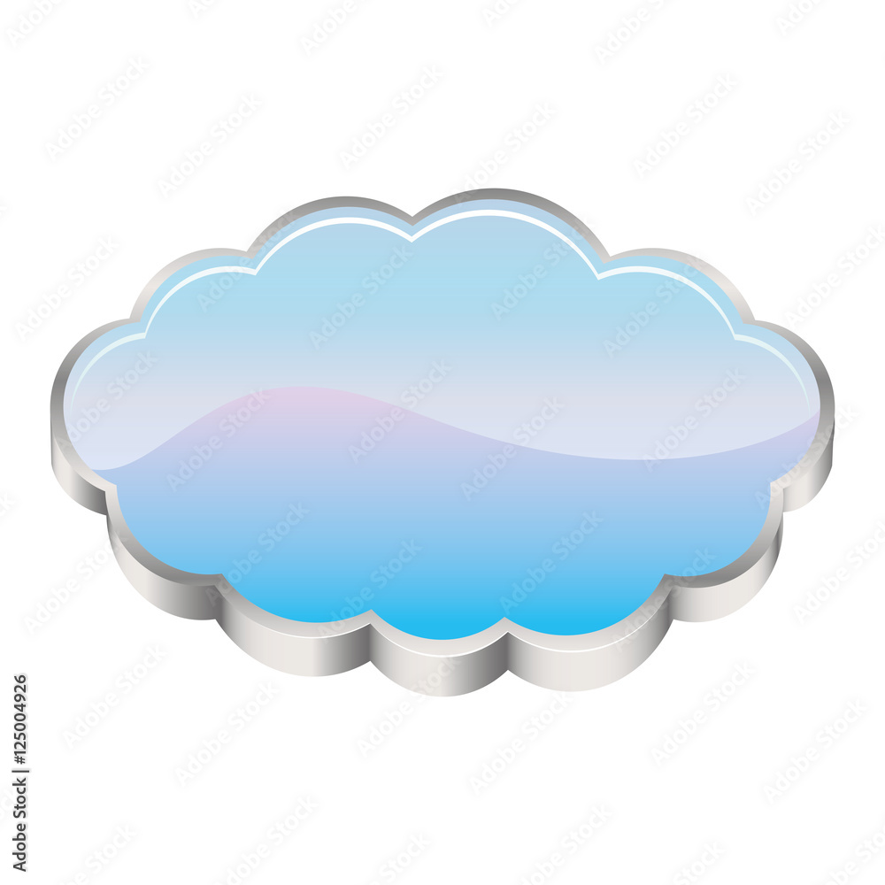 textured cartoon cloud icon image vector illustration design Stock ...