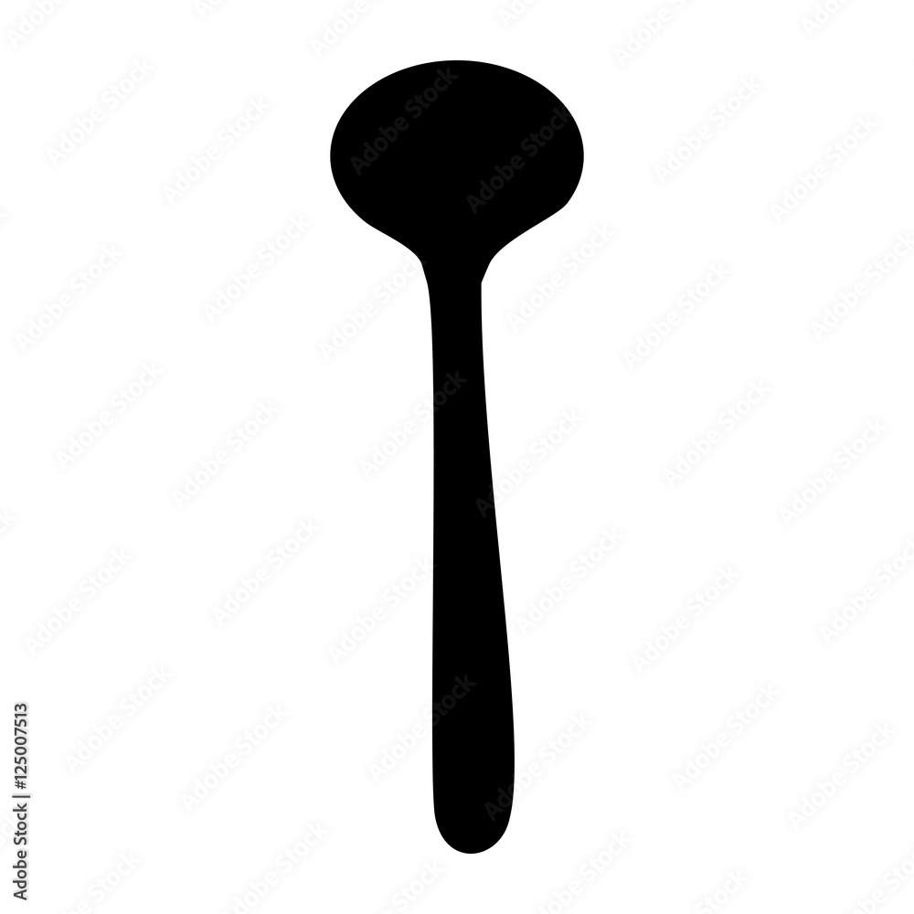 spoon kitchen utensil icon image vector illustration design spoon kitchen utensil icon image vector illustration design