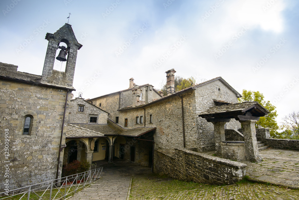 Sanctuary of La Verna in tuscany
