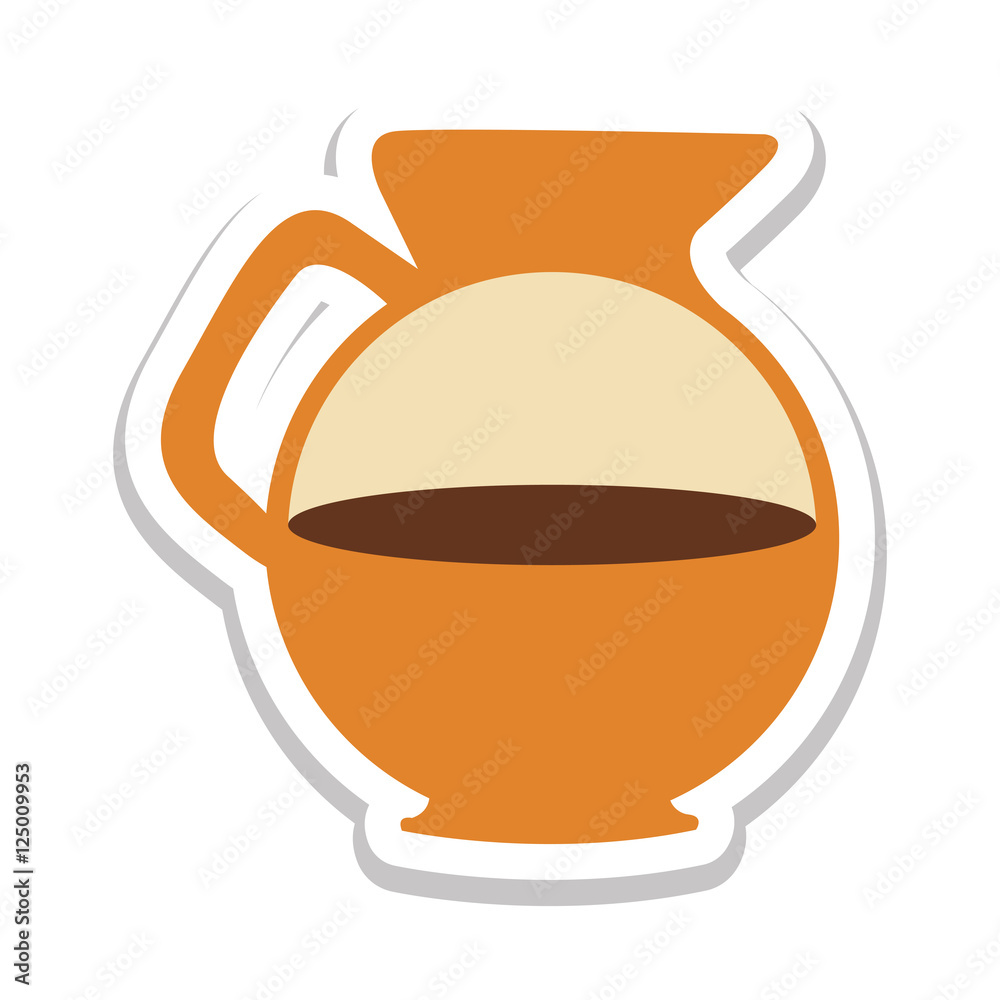 coffee kettle icon image vector illustration design coffee kettle icon image vector illustration design