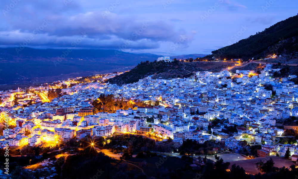 Medina of Chefchaouen city in Morocco, Africa