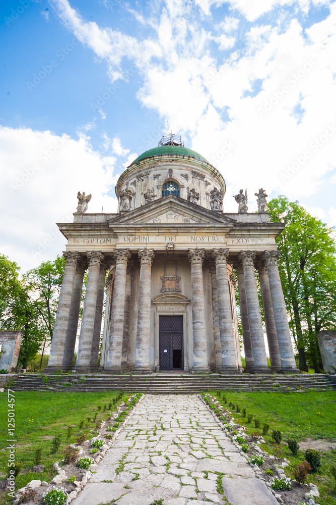 Church of St. Joseph (Pidgirtsi), Lviv region , Ukraine , old church , architectural monument