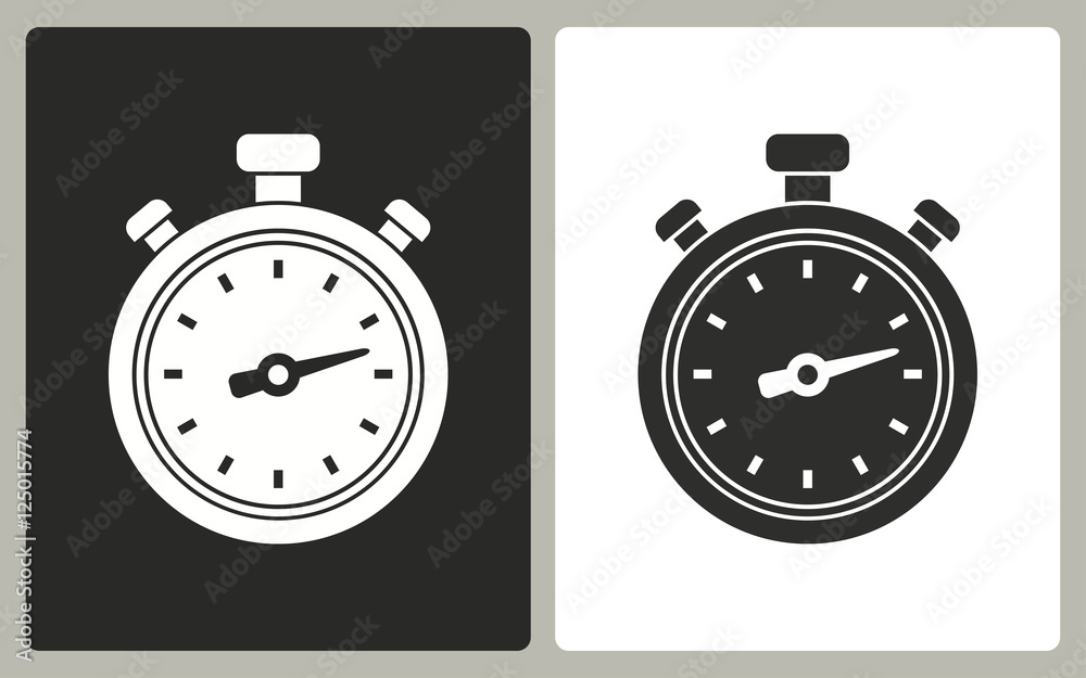 Stopwatch - vector icon. Stopwatch - vector icon.