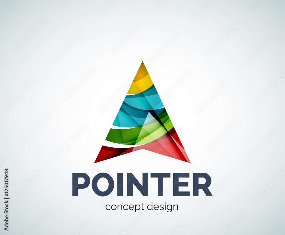 Arrow pointer logo business branding icon Arrow pointer logo business branding icon