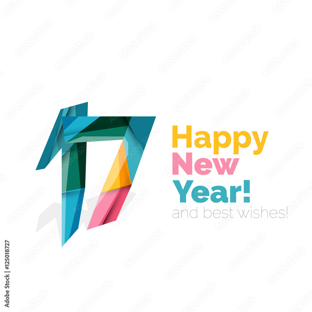 New Year and Christmas holiday elements New Year and Christmas holiday elements