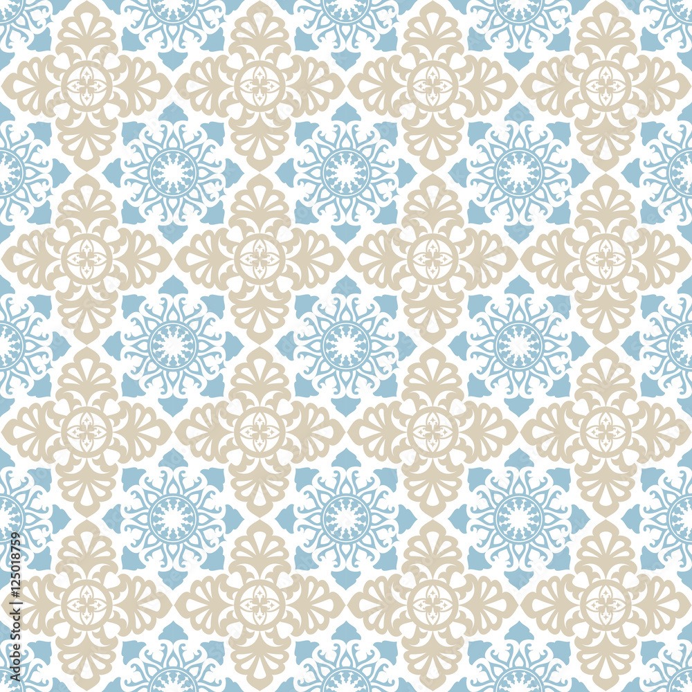 Seamless floral pattern. Seamless floral pattern.