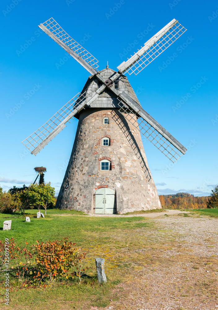 Old windmill, Europe Old windmill, Europe