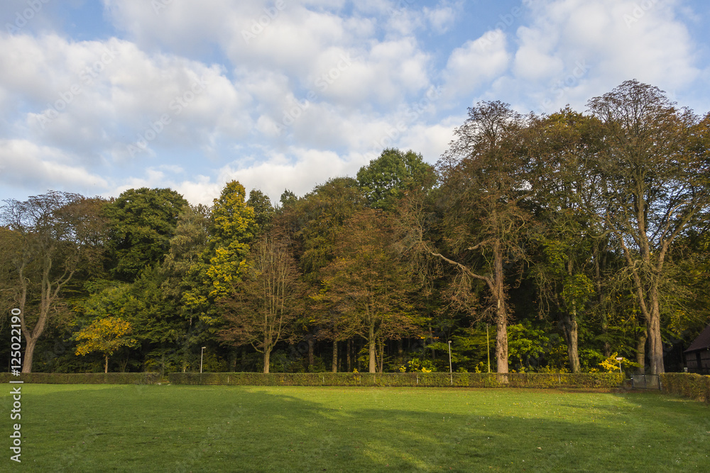 Knoops-Park im Herbstkleid in Bremen