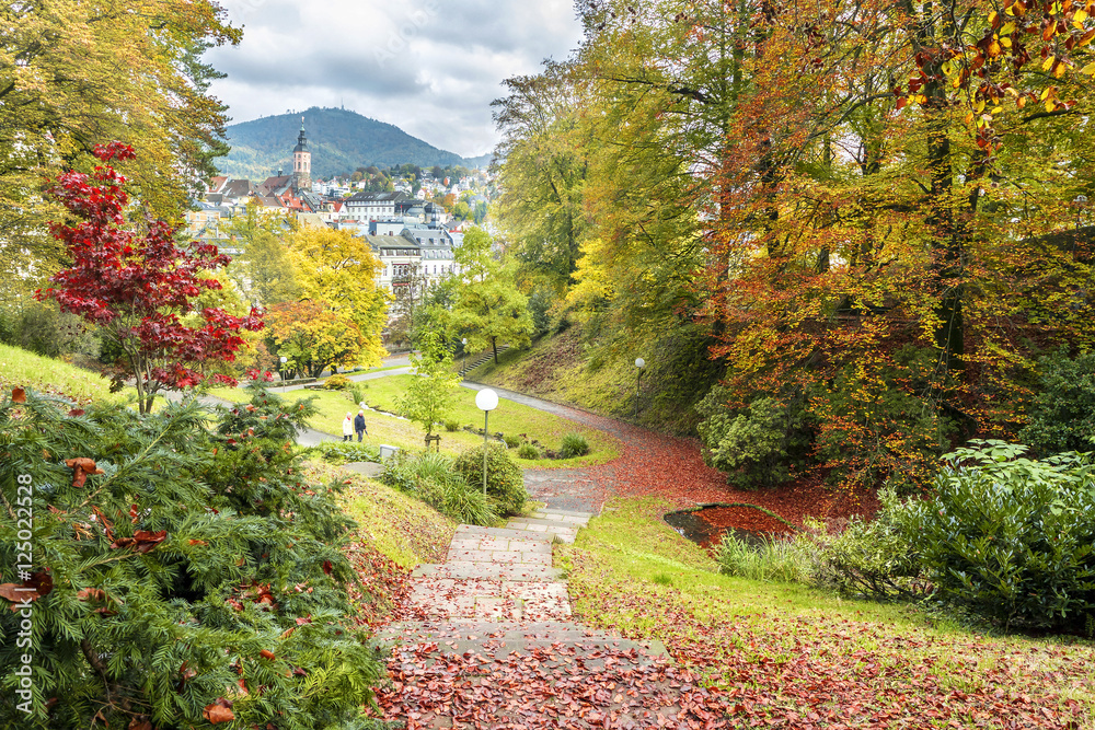 Beautiful autumn city landscape. Baden Baden. Germany Beautiful autumn city landscape. Baden Baden. Germany