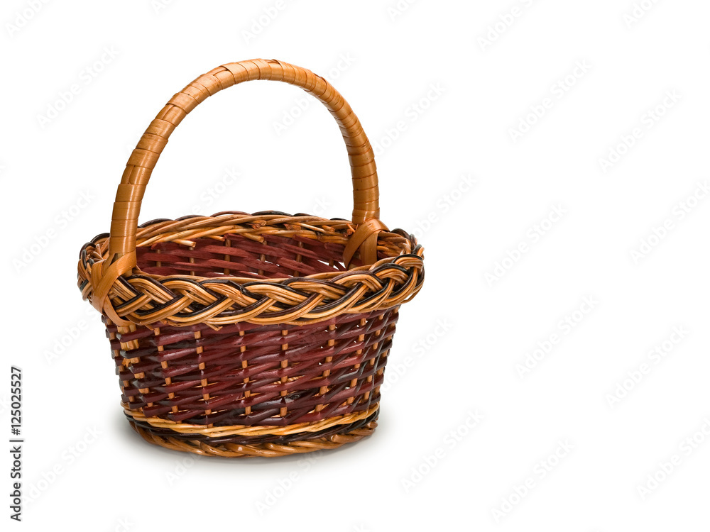 Basket from rods