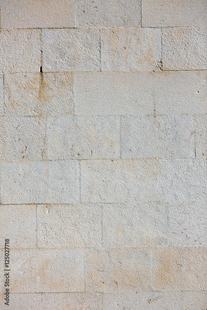 Fototapeta premium Seamless light brick stone texture pattern