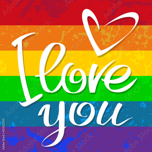 gay flag love