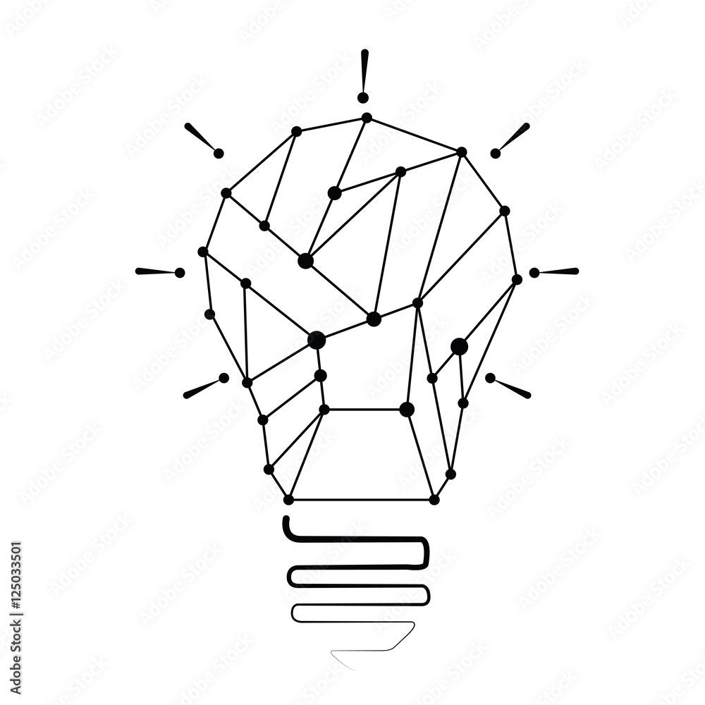 Isolated conceptual lightbulb Isolated conceptual lightbulb