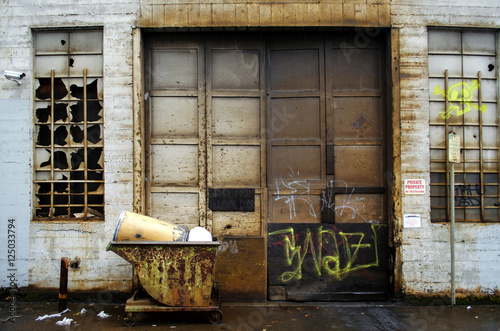 Exterior of warehouse 