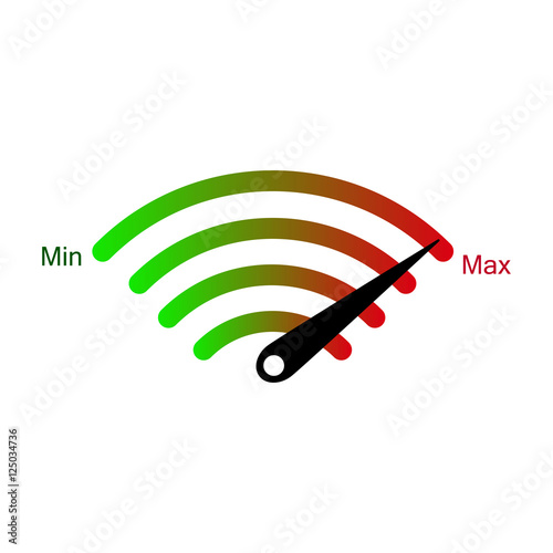 High speed internet icon vector