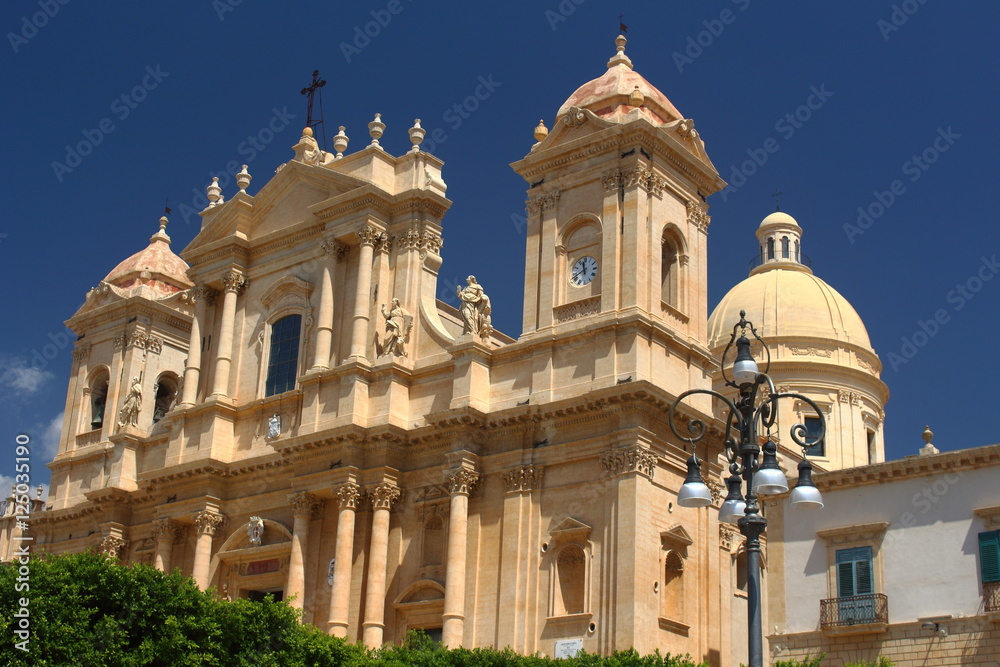 Noto catholic cathedral, Sicily, Italy