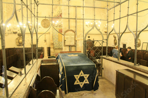 Intéreur de la Synagogue Maisel. Prague. photo