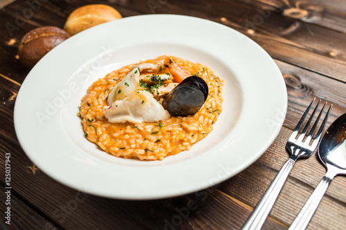 Gourmet Seafood Risotto